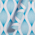 5462-2 Peel and Stick Wallpaper Geometric Waves Curve 17.7" x 9.8ft Blue Abstract Stripe Contact Paper Self Adhesive Furniture Vinyl Decorative Fi...