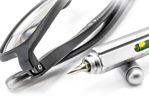 Troika Construction Ballpoint Pen, Silver (PIP20SI)...