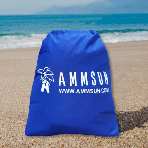 AMMSUN Beach Umbrella Sand Bag Umbrellas Anchor Weight Bags Anchor for Heavy Duty High Wind Resistant Beach Shade Tent Outdoor Canopies Windproof ...