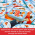 AQUARIUS Rudolph The Red-Nosed Reindeer Board Game - Fun Family Christmas Gift for Kids & Adults - Officially Licensed Rudolph Merchandise & Colle...