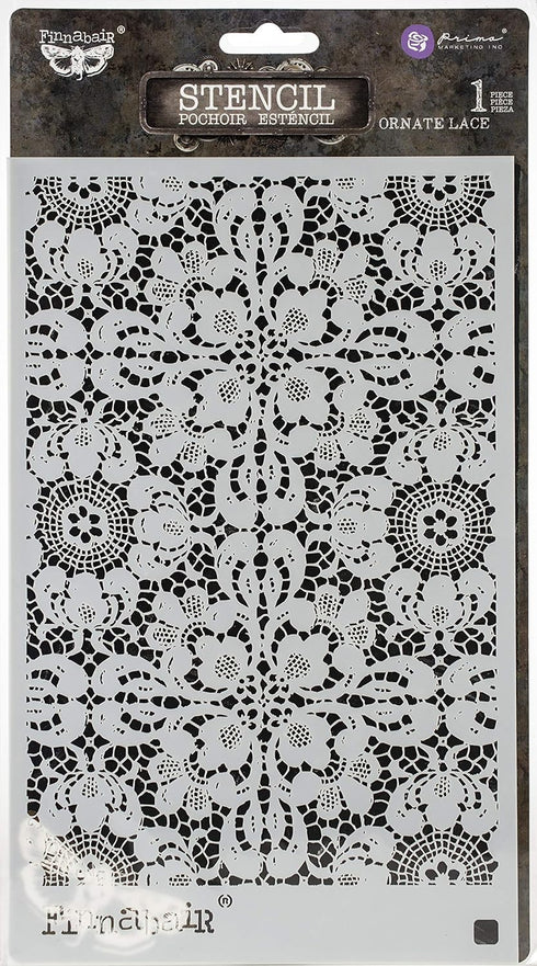 Prima Marketing Finnabair Stencil 6"X9"-Ornate Lace...