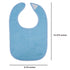 Neat Solutions 8 Count Multi-Color Solid Knit Terry Feeder Bib, Boy...