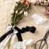 Halloween Ribbon, 3 Rolls Black Chiffon Silk Ribbons, 1.5" x 7Yd Ribbon Set for Gift Wrapping, Wedding Invitations, Bouquet Wrap, Bridal Bouquets,...