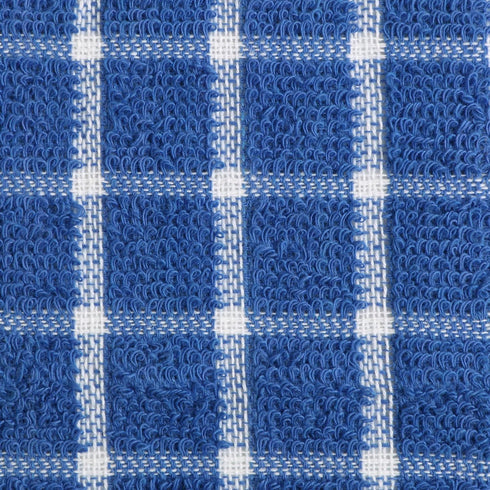 DII Basic Terry Collection Windowpane Dishcloth Set, 12x12, Blueberry, 6 Piece...