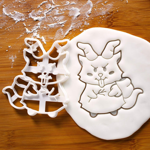 Set of 2 Krampus cookie cutters, 2 pieces - Bakerlogy...