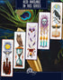 Povitrulya Counted Cross Stitch Kit Magic Night - DIY Bookmark Set for Hand Embroidery...