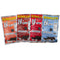 Strollo's Beef Jerky Sampler - Variety 4 Pack (1 of each flavor) Low Sodium, Low Carb, Low Sugar - Made with all Natural USA Beef, USDA Certified...