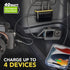 Scosche DCLSPD402SW DoubleUp Dual 12V Adapter with Dual 20W USB-C Power Delivery Charger, Add Power Ports and Double Cigarette Lighter Ports, Fast...