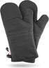 AVACRAFT Oven Mitts Pair, Flexible, 100% Cotton with Unique Heat Resistant Food Grade Silicone, Thick Terry Cloth Interior, 500 F Heat Resistant (...