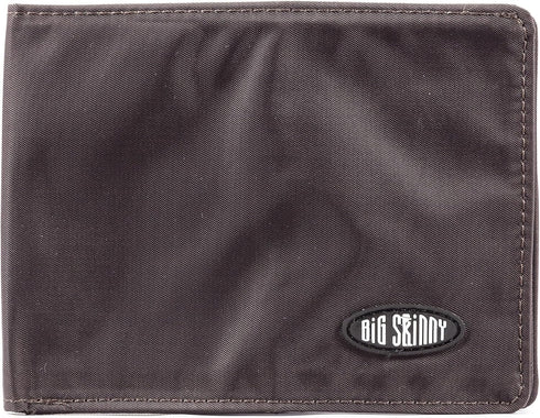 Big Skinny Men's Super Skinny Bi-Fold Slim Wallet, Holds Up to 30 Cards...