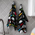 T-FAL Fiber Reactive Print Kitchen Towels: Highly Absorbent, Super Soft - 100% Cotton, 16"x28" Dish Towels for Cleaning & Drying Dishes, Pans, Gla...