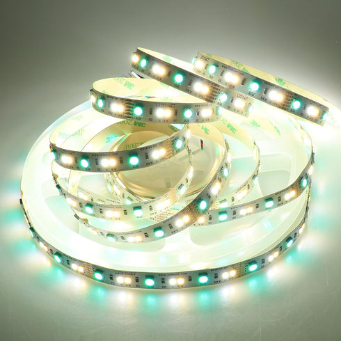 LEDENET® LED Strip Lights RGB+W+WW Flexible Full Color Changing Color Temperature Adjustable DC12V 5050 2835 540LEDs RGB-CCT LED Tape Ribbon Lamp ...