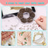YAKA 1600Pcs 6 Different Sizes Open Jump Rings,5mm 6mm 7mm 8mm 9mm 10mm Ring Jewelry Keychain for Jewelry Making Accessories,1Pcs Jump Ring Open/C...