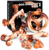 DBF 4 Pack Indestructible Dog Chew Toys for Aggressive Chewers Medium Small Breed - Durable Tough Dog Toy with Bacon Flavor, Heavy Duty Hard Nylon...