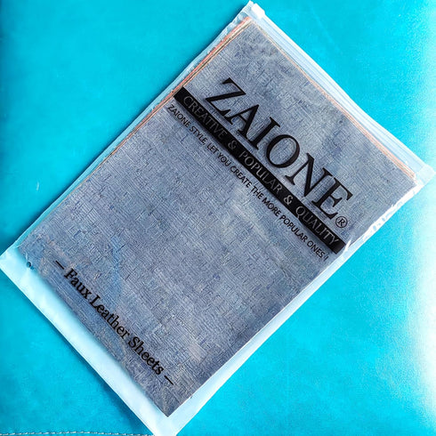 ZAIONE Cork Fabric Faux Leather Sheets 8x12inch A4 Pattern for Bags Making DIY Craft...