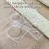 Pack of 4 Circle Inlay Template Set, Router Templates for Woodworking,Router Jig Templates Decorative Templates...
