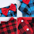 3 Pack Plaid Puppy Cat Shirt Cute Dog Shirt Cat Shirt Dog Plaid Shirt Dog Shirts for Medium Dogs Cats Birthday Party and Holiday Photo...