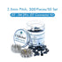JST SM 2.5 mm Pitch 2-Pin JST Connector IC Male Plugs, Female Sockets Housing and Male/Female T-Shaped Crimp Terminal Connector. 50 Sets/300 Piece...