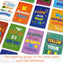 24 Pcs Mini Colorful Notebooks, Funny Motivational Journals Notepads Inspirational Notepads Small Pocket Notebook for Kids Teacher School Office G...