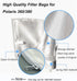 UCEDER 3 Pack Zippered Bag Replacement Fits for Polaris 360, 380 Pool Cleaner All Purpose Filter Bag for Polaris Filter Bag...