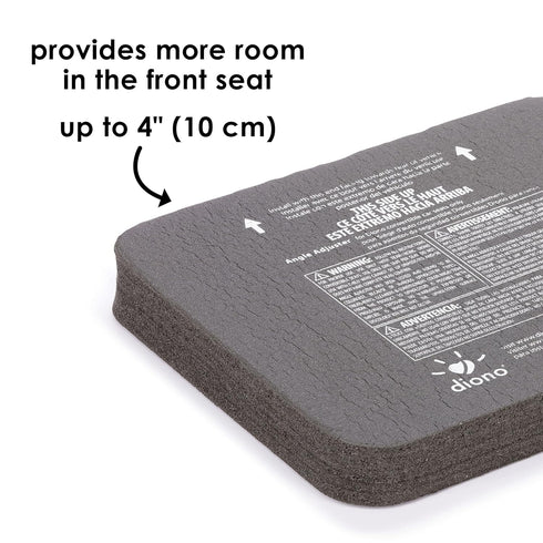 Diono Angle Adjuster Car Seat Leveler, Car Seat Wedge Cushion, Foam Provides More Legroom for Rear-Facing Car Seats...