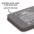 Diono Angle Adjuster Car Seat Leveler, Car Seat Wedge Cushion, Foam Provides More Legroom for Rear-Facing Car Seats...