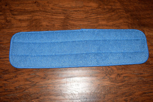 Wet Mop Pads (2 Pack) Professional Quality for Harwood Tile and Laminate Floors Fits Velcro Strip Mop Heads From 16 to 18 Inches In Length...