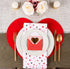 DII Valentine's Day Table Top Collection, Placemat/Table Runner, 14x58, Sweet Talk, 4 Piece...