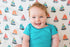 lulujo Baby 100% Cotton Muslin Swaddle Blanket, 47 x 47-Inches, Sailboat...