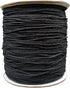 Black Nylon Braided Cord Extra Strong Multi-Use Thread 1.5mm x 175 Yards 160m Jewelry Making String Beading Shamballa Necklaces Bracelets Lift Sha...