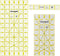 Omnigrid Rectangle Value Pack (1"x6", 4"x8", 6"x12") Quilting Ruler, Clear...
