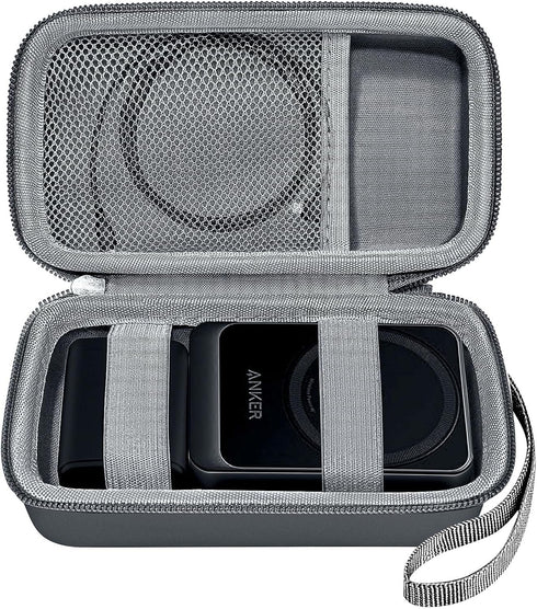 Case for Anker MagGo 3-in-1 Charging Station Qi2 Certified 15W MagSafe, Foldable Magnetic Wireless Stand Holder for Apple Watch USB-C Charger Cabl...