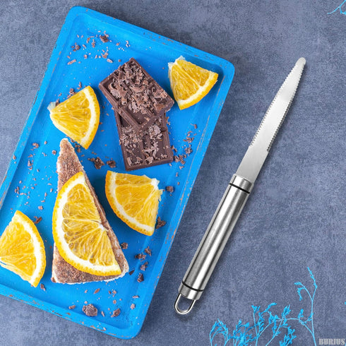 Grapefruit Knife Curved Serrated Blade Knife - Fruit Slicer Cutter small Serrated Knife Kitchen Curved Grapefruit Knife Orange Slicer Cutter - Fru...