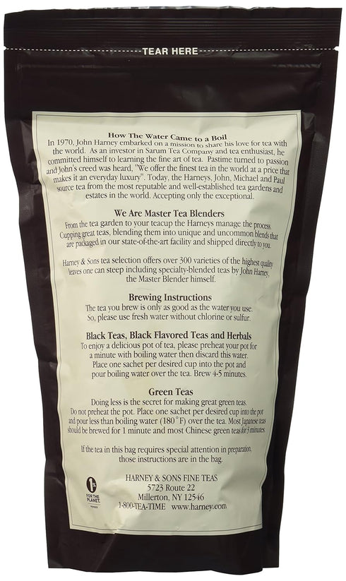 Harney & Sons Chamomile Caffeine-Free Premium Herbal Tea - Bag of 50 Sachets...