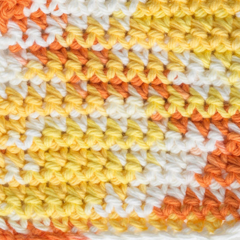Lily Sugar'n Cream Super Size Ombres Yarn, 3 oz, Creamsicle, 1 Ball...
