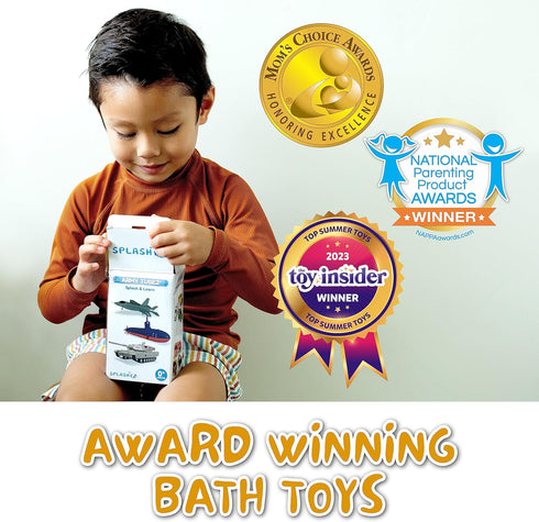 Mold Free Bath Toys for Babies and Toddlers, No Hole Bath Toys, Army Bath Toys no Mold for Tub, Beach, Pool, BPA-Free, Safe, Fun Infant Baby Bath ...