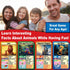 THINK2MASTER Animal Kingdom Info Quest Educational Card Game - Perfect for Boys, Girls, Kids, Classroom, Friends and Families to Have Fun While Le...
