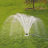 Hourleey Adjustable Turret Metal Sprinkler, 8 Mode Fixed Lawn Sprinkler for Yard with Hose Quick Connect Product Adapter for Garden Watering Irrig...