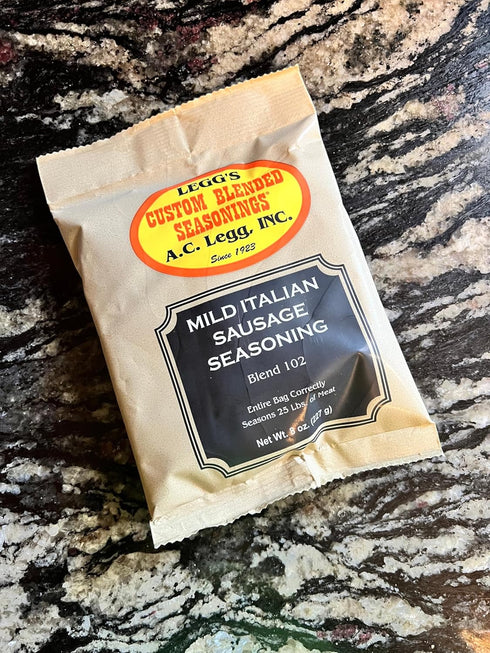 A.C. Legg - Mild Italian Sausage Seasoning - 8 Ounce...