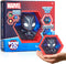 WOW! PODS 4D Marvel Black Panther Toy, Unique Connectable & Collectable Toy Figure, Wall/Shelf Display, Easter Basket Stuffers, Toy Figures, Black...