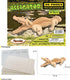 Puzzled 3D Puzzle Alligator Wood Craft Construction Model Kit, Fun, Unique & Educational DIY Wooden Toy Assemble Model Unfinished Crafting Hobby P...