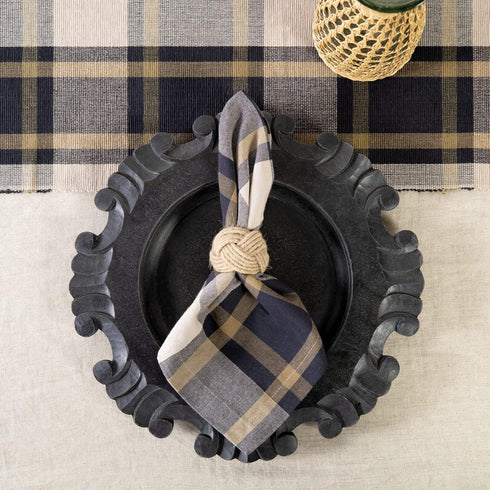 COTTON CRAFT Jute Napkin Rings - Set of 12 Handmade Nautical Knot Woven Rope Napkin Ring - Dining Table Napkin Holder - Everyday Rustic Harvest Fa...
