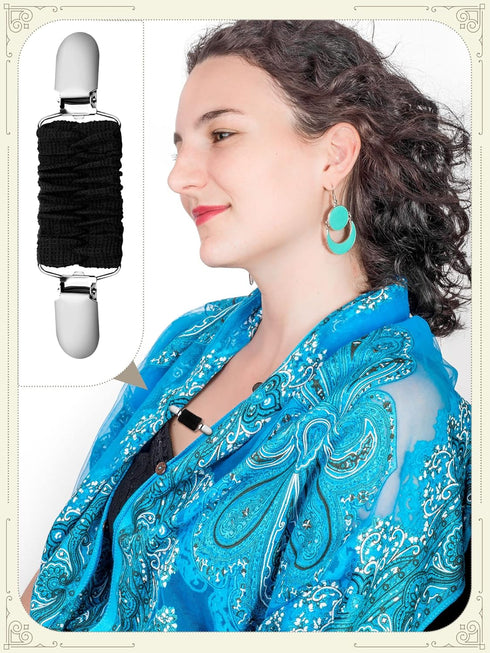 4 Pcs Dress Clips Cinch Clips for Dresses Tightener Clip for Fitting Back Cinch Sweater Clips for Cardigans Clips for Women...