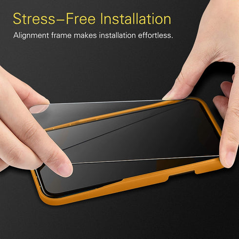 rooCASE 3-Pack Screen Protector for iPhone 11 Pro / iPhone XS / X, Reinforced Tempered Glass Screen Protector with Alignment Frame for iPhone 11 P...