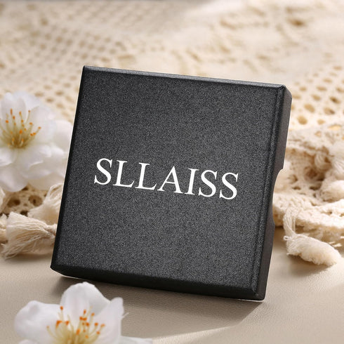 Sllaiss Austria Cubic Zirconia 100 Languages Necklace for Women Men 925 Sterling Silver I Love You Necklace Memory Personalized Gift for Her...