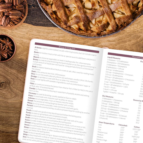 GoGirl Recipe Book – Blank Cookbook to Write In Your Own Recipes – Empty Cooking Journal for Family Recipes – Personalized Recipe Notebook – Hardc...