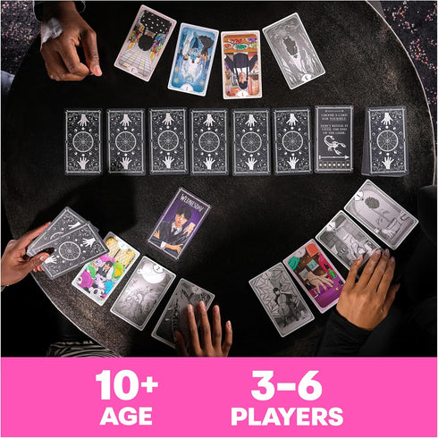 Wednesday Card Game, Premium Foil Cards from The Hit TV Series Wednesday, Family Game Night, Card Games for Teens & The Whole Family, for Ages 10+...