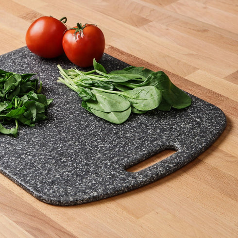 Dexas Decorator House SuperBoard Cutting Board with Rounded Corners, 12 by 16 inches, Heavy Granite...