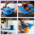 BTaT- Silicone Trivet Mats, 2 Pack, Rose Red Silicone Trivet, Silicone Hot Pads for Kitchen, Silicone Trivets for Hot Pots and Pans, Silicone Hot ...