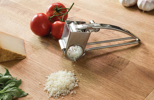 Fantes Rotary Cheese Grater, 18/8 Stainless Steel, The Italian Market Original since 1906?...